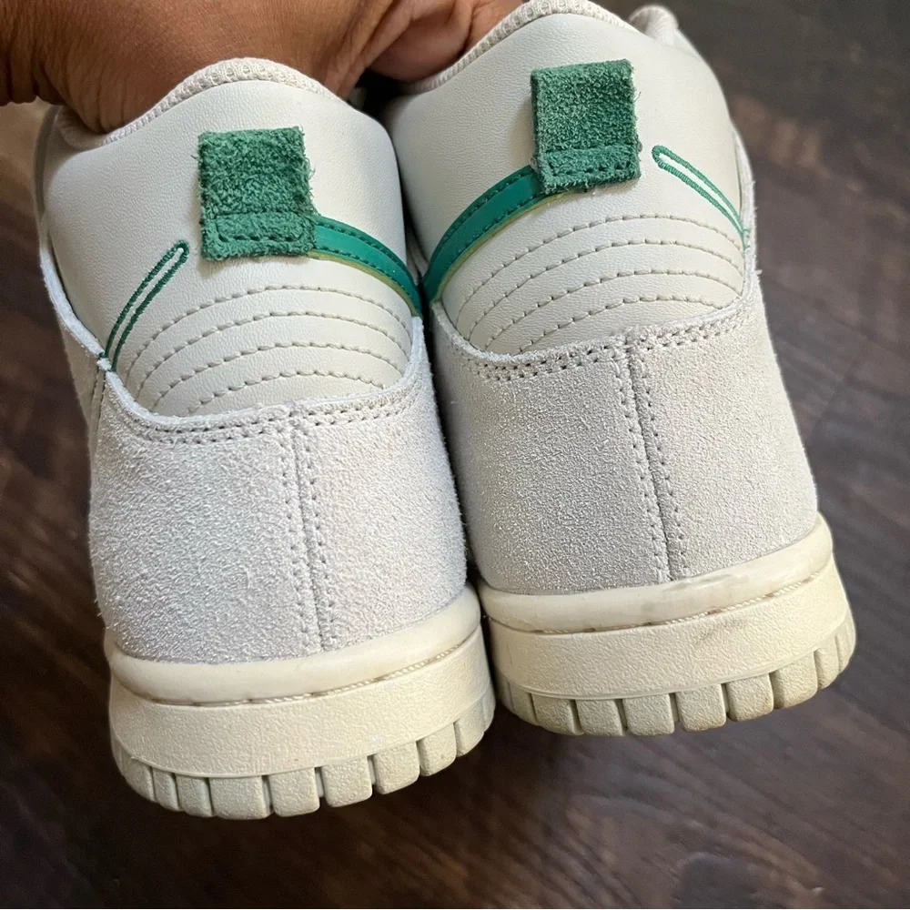 Nike air dunk high DD0633-001 first use sail light bone sneakers shoes 4.5Y 6W